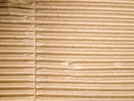 The surface of the brown corrugated For packaged goodsの写真素材