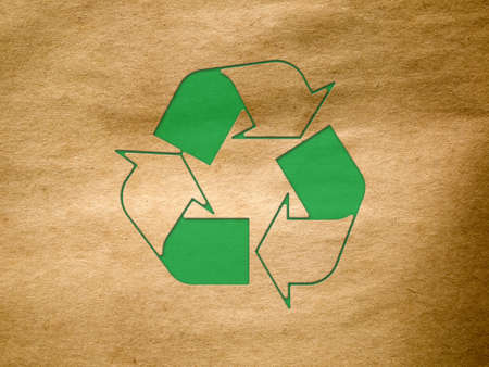 Recycle Old brown paper texture for web background