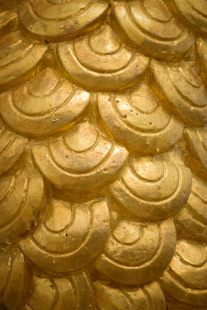 Texture of Gold half round for background