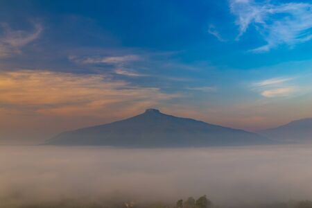 natural landscape for relaxing in Phu Luang, Loei Province thailandの写真素材