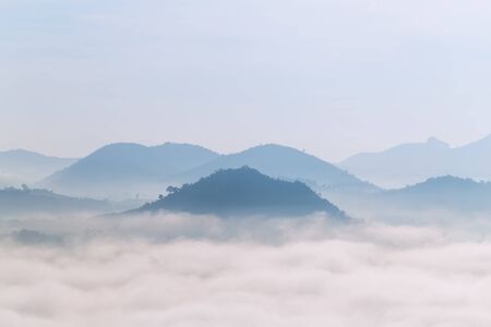 Beautiful natural landscape for relaxing in Phu Luang, Loei Province thailand