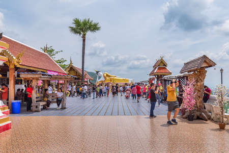 Wat Ton Kain or Ton Kain temple ( Wat Intrarawat ) ,a wooden chapel , Chiangmai, Thailand on May 05,2019のeditorial素材