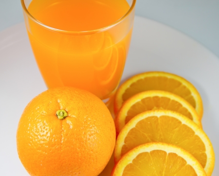 Orange Fruit Juiceの写真素材