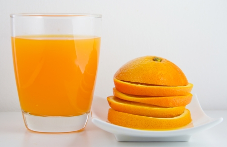 Orange Fruit Juiceの写真素材