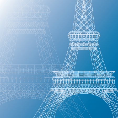 Vector of Blue print architectの写真素材