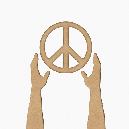 Illustration idea concept of  Peaceの写真素材