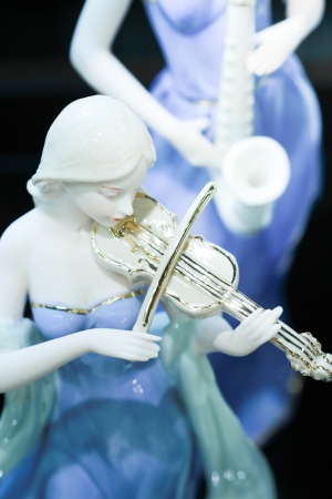 violin music backgroundの写真素材