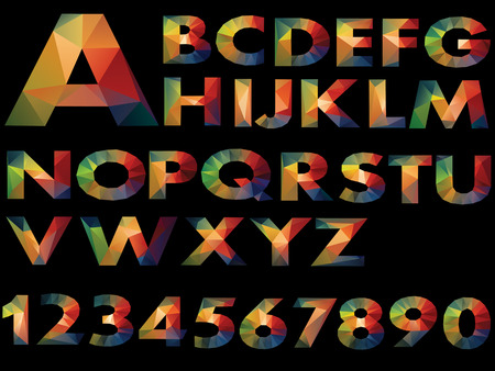 letters colour of Illustration vectorのイラスト素材