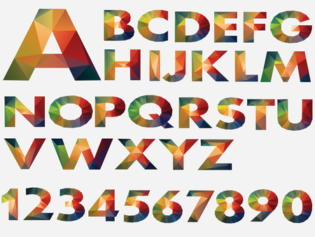 letters colour of Illustration vectorのイラスト素材