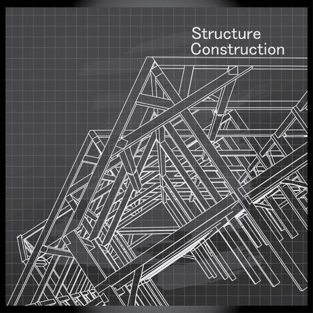 Vector of Blackboard architectのイラスト素材