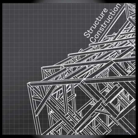 Vector of Blackboard architectのイラスト素材