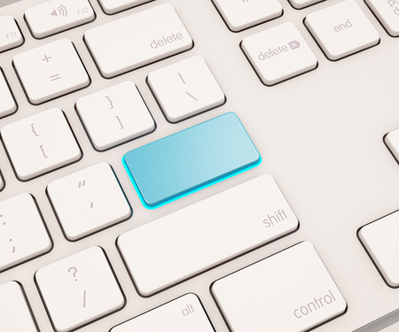 button on computer keyboardの写真素材