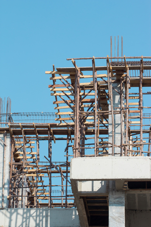 building under constructionの写真素材