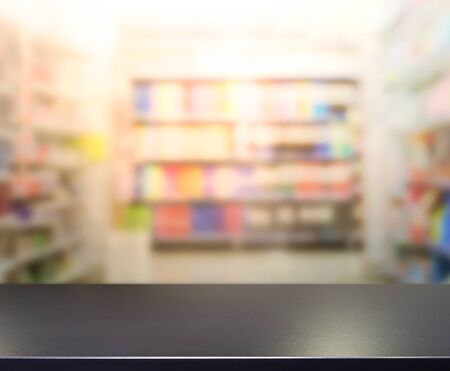 Abstract blur shopping marketの写真素材