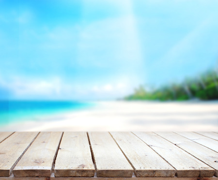 Table Top And Blur Nature of Backgroundの写真素材