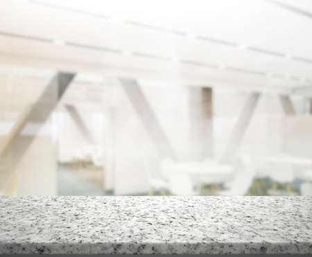 Table Top And Blur Office of the Background