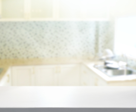 Table Top And Blur Interior of Backgroundの写真素材