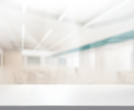 Top Table Of Background in The Officeの写真素材
