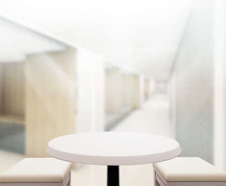 Top Table Of Background in The Office