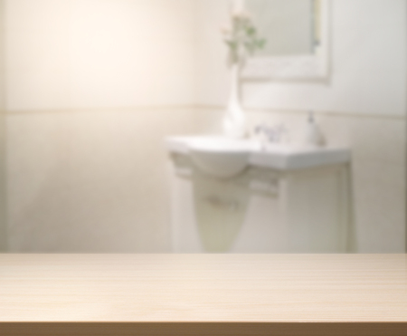 Table Top And Blur Interior of Backgroundの写真素材