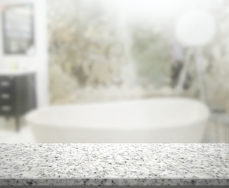 Table Top And Blur Interior of Backgroundの写真素材