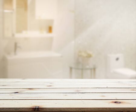 Table Top And Blur Interior of Backgroundの写真素材