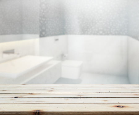 Table Top And Blur Interior of the Backgroundの写真素材