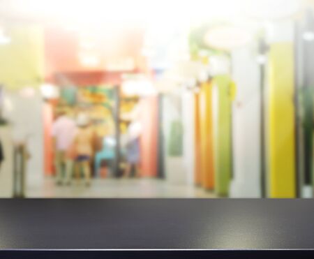 Abstract Blur Shopping Market of the Backgroundの写真素材