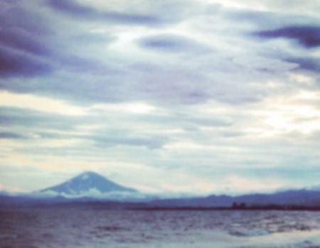 Table Top And Blur Nature of the Backgroundの写真素材