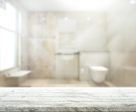 Table Top And Blur Interior of The Backgroundの写真素材