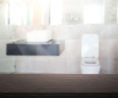 Table Top And Blur Interior of The Backgroundの写真素材