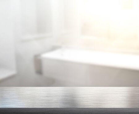 Table Top And Blur Interior of the Backgroundの写真素材