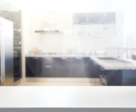 Table Top And Blur Interior of The Backgroundの写真素材