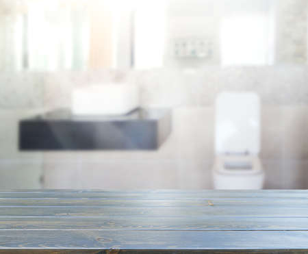 Table Top And Blur Interior of The Backgroundの写真素材