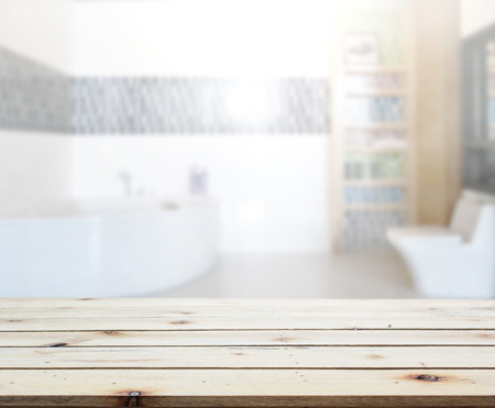 Table Top And Blur Interior of The Backgroundの写真素材