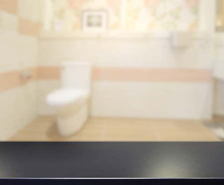 Table Top And Blur Interior of The Backgroundの写真素材