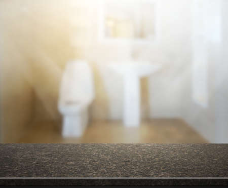Table Top And Blur Interior of the Backgroundの写真素材