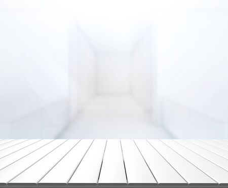 Table Top And Blur Office of the Backgroundの写真素材