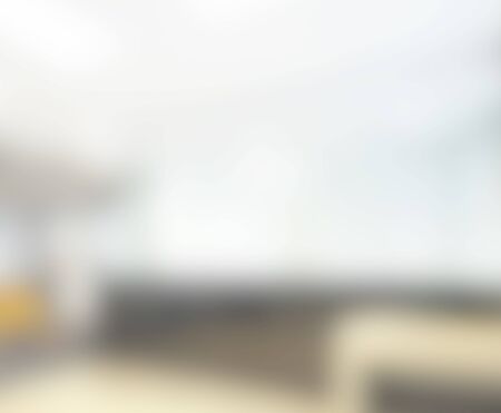 Abstract White Blur Interior Of The backgroundの写真素材