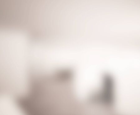 Abstract White Blur Interior Of The Backgroundの写真素材