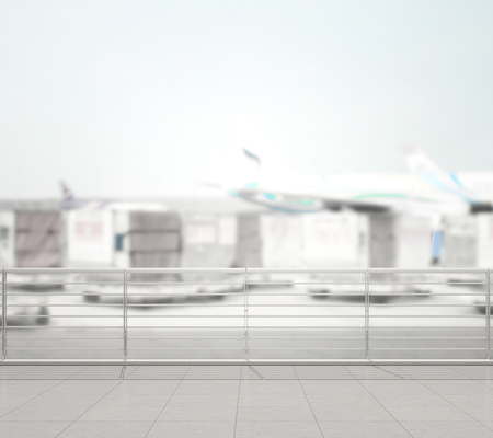 Balcony And Terrace Of The Blur Exterior Backgroundの写真素材