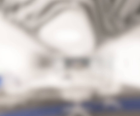 Abstract White Blur Interior Of The backgroundの写真素材