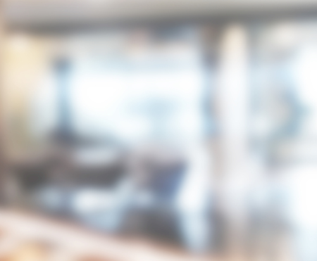 Abstract White Blur Interior Of The backgroundの写真素材