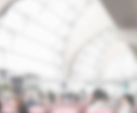 Abstract White Blur Interior Of The Backgroundの写真素材