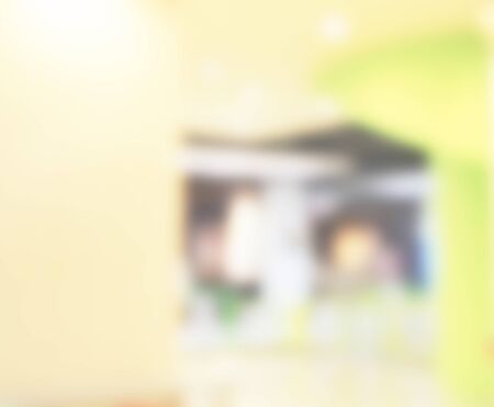 Abstract White Blur Interior Of The Backgroundの写真素材