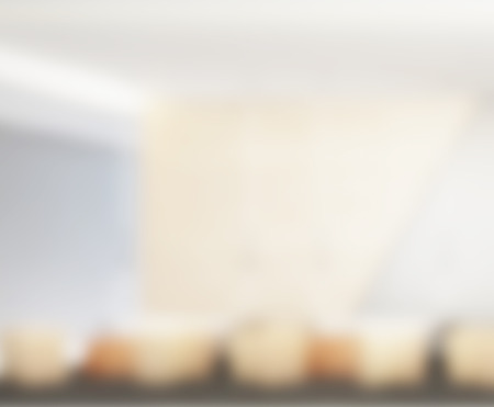 Abstract White Blur Interior Of The Backgroundの写真素材