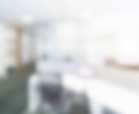 Abstract White Blur Interior Of The Backgroundの写真素材