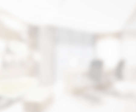 Abstract White Blur Interior Of The Backgroundの写真素材