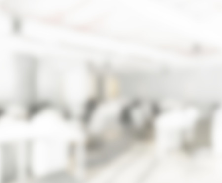 Abstract White Blur Interior Of The Backgroundの写真素材