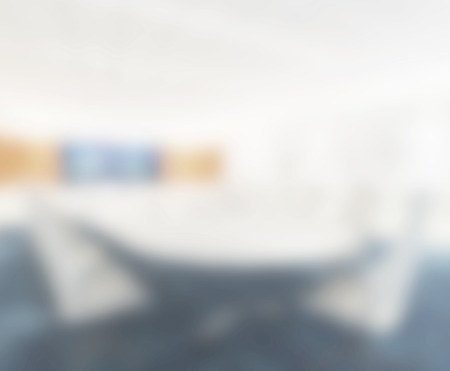 Abstract White Blur Interior Of The backgroundの写真素材